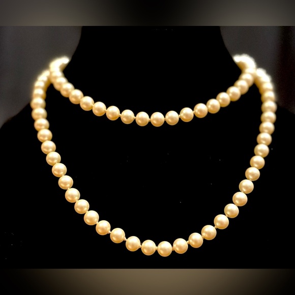 Marvella Jewelry Vintage Marvella Faux Pearl Rope Necklace Poshmark